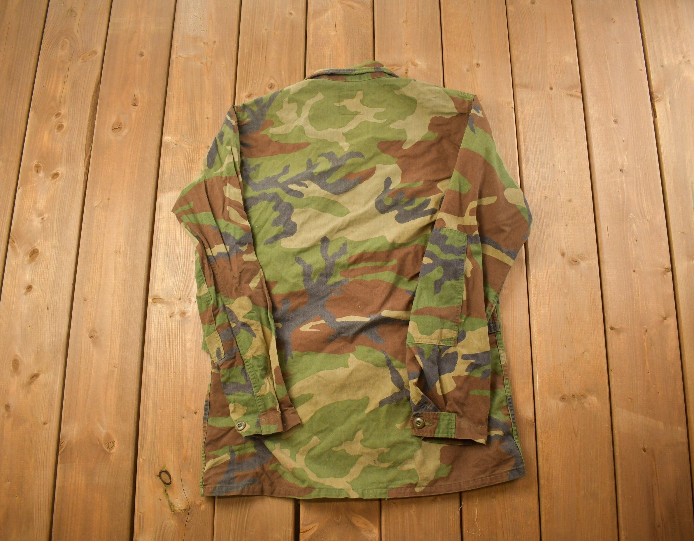 Vintage 1994 Military Button Up Shirt