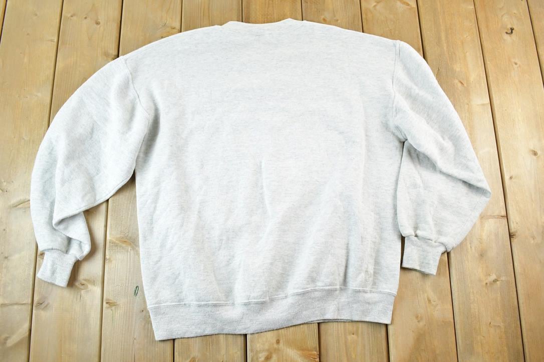 Vintage 1990s Brained High School Staff Crewneck Sweatshirt Mens XL