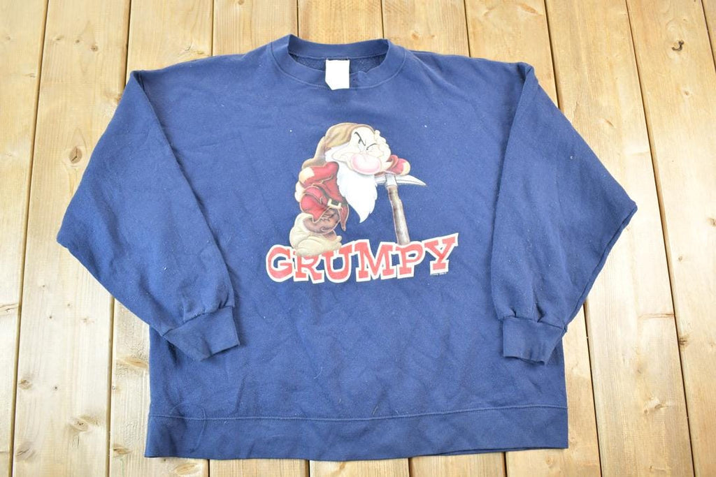 Vintage 1990s Grumpy Disney Crewneck Mens XL