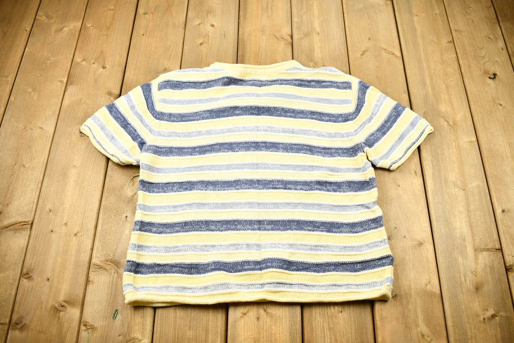 Vintage 1990s Christopher & Banks Short Sleeve Knitted Sweater