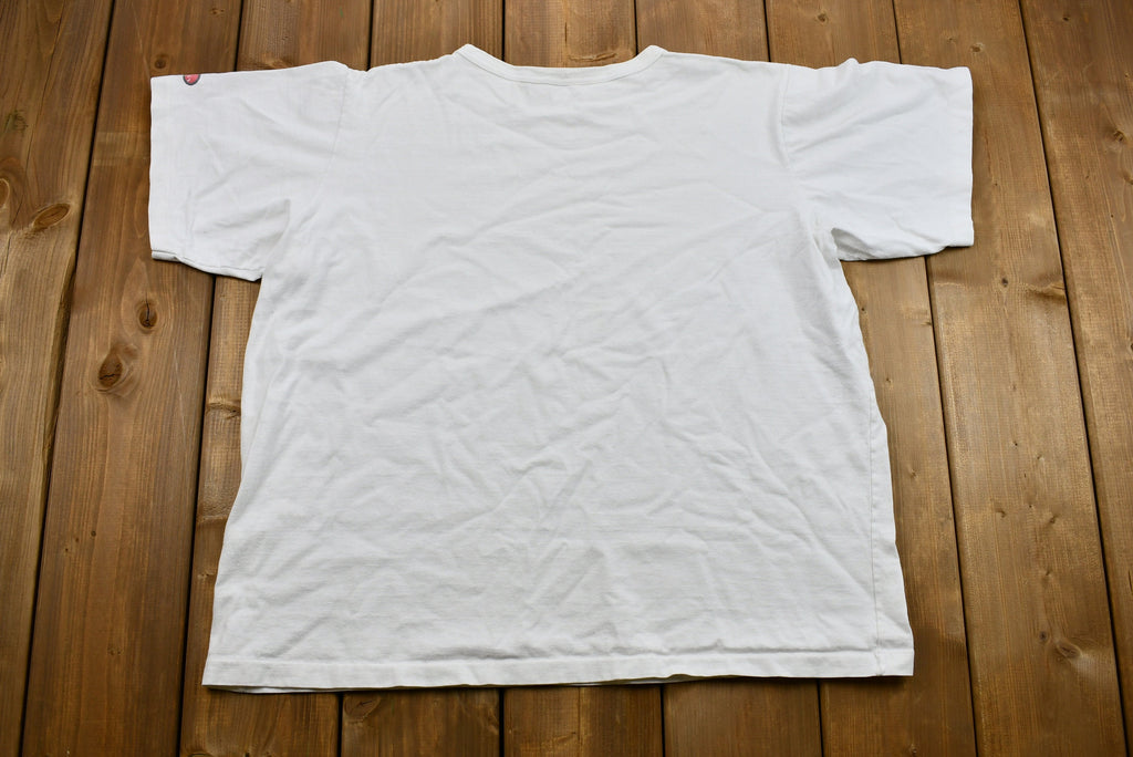Vintage 1987 Indian Summer Abstract Geese Graphic T-Shirt