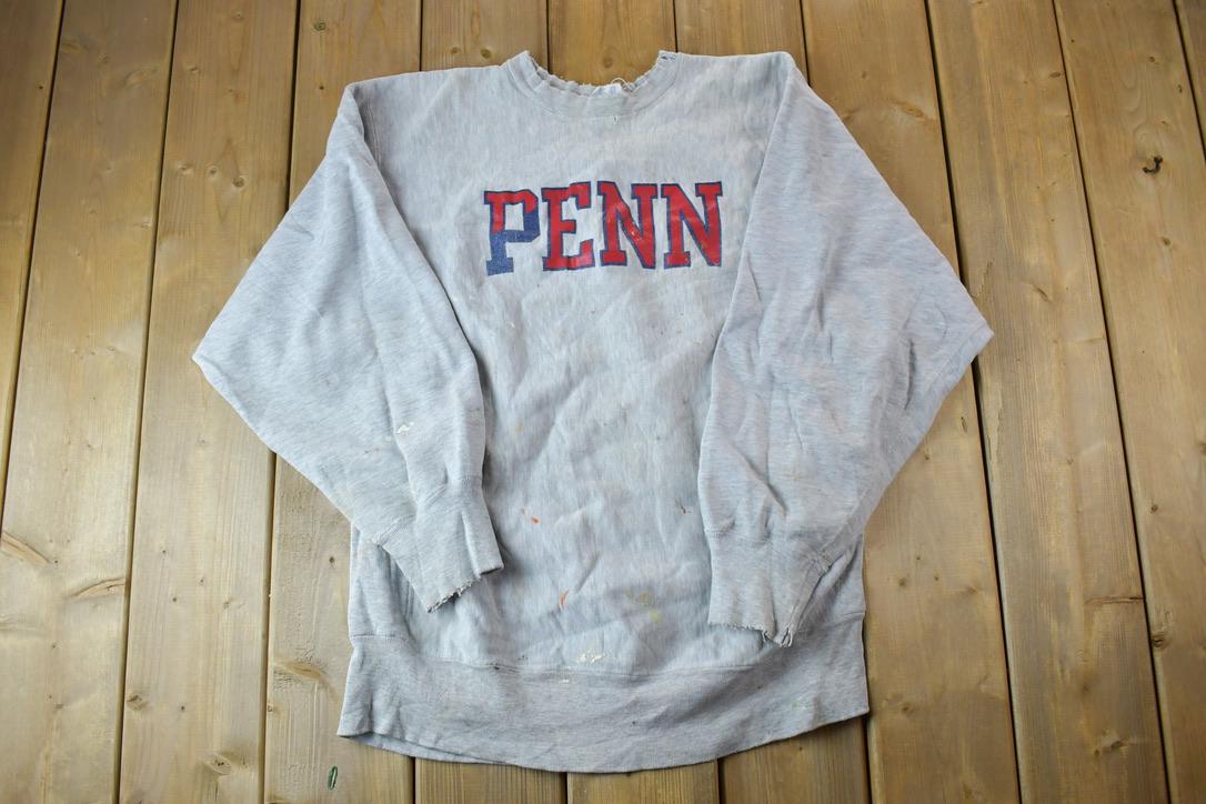Vintage 1990s Champion Reverse Weave Warm Up Sweatshirt