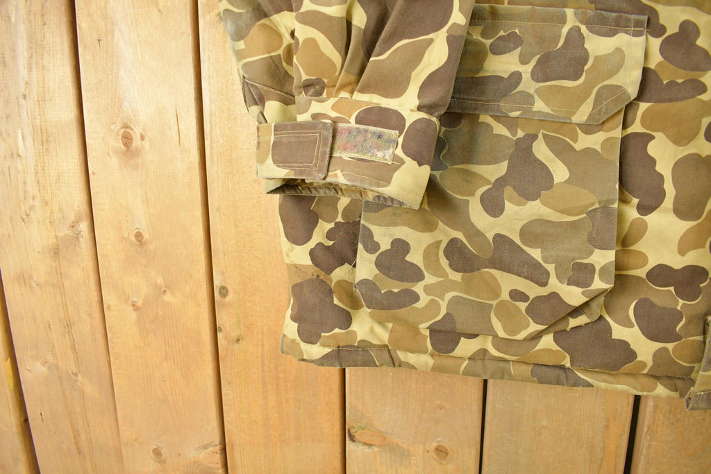 Vintage 90s Mountain Prairie Duck Camo Jacket Men's 3XL