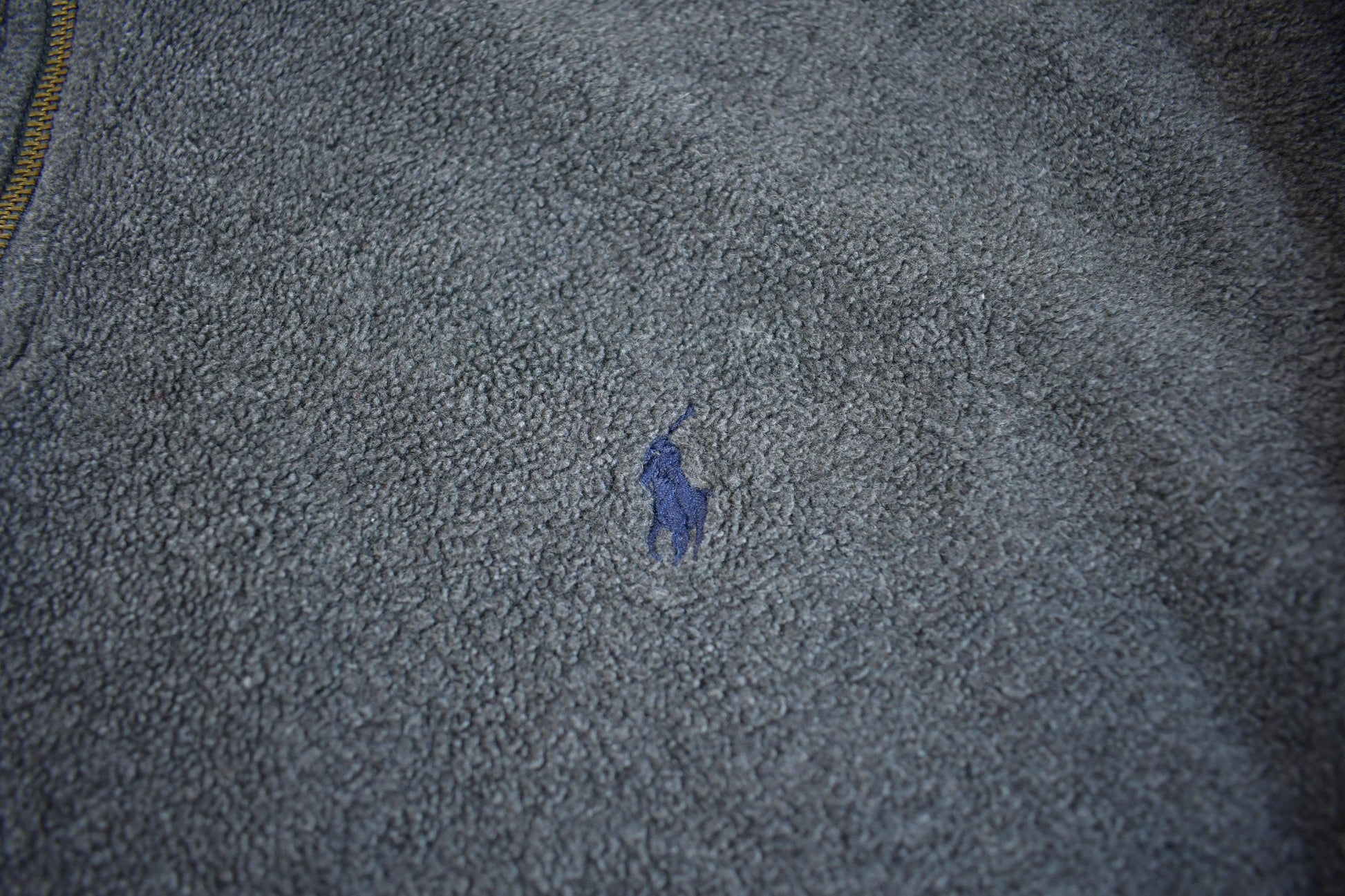 Vintage 1990s Polo Ralph Lauren Embroidered Fleece Sweater