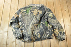 Vintage 1990s Reversible Realtree Camo Outdoorsman Light Jacket Sweatshirt