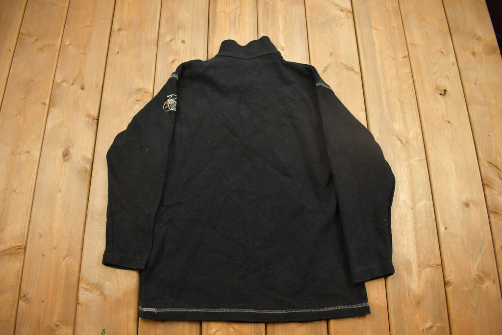 Vintage 1990s Quarter Zip Harley Davidson Sweater