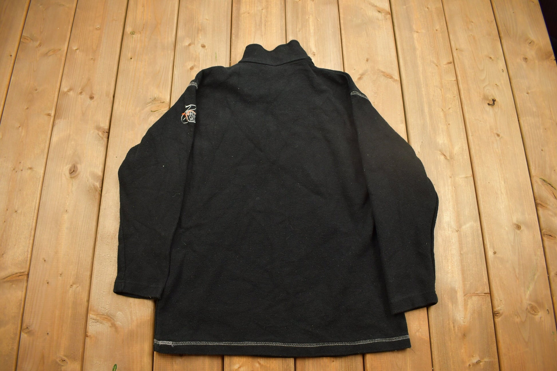 Vintage 1990s Quarter Zip Harley Davidson Sweater