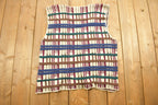 Vintage 1990s Diana Macro Knitted Sweater Vest  Vintage 90s Vest  Pattern Sweater  Knit Vest  Abstract Pattern  Embroidered