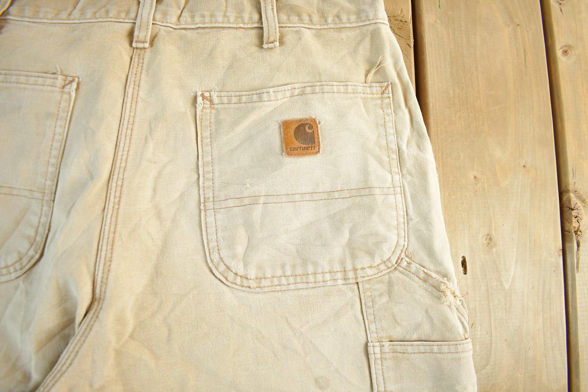 Vintage 2000s Carhartt Double Knee Brush Pants Adult 34 x 31