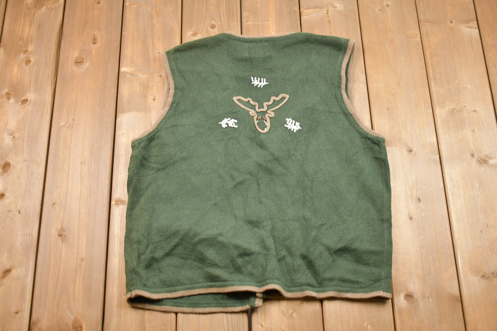 Vintage Christopher & Banks Knitted Sweater Vest