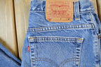 Vintage 1990s Levi's 550 Red Tab Jeans Size 14
