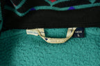 Vintage 1990s Columbia Radial Sleeve Full Zip Fleece Sweater
