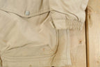 Vintage 1990s L.L. Bean Utility Parka Jacket Men's Medium / Vintage Winter Jacket / Full Zip / Streetwear / 1990s LL Bean / Beige Jacket