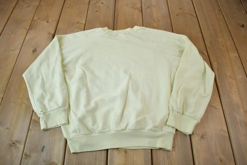 Vintage 1980s Universite De Paris Graphic Crewneck Sweatshirt