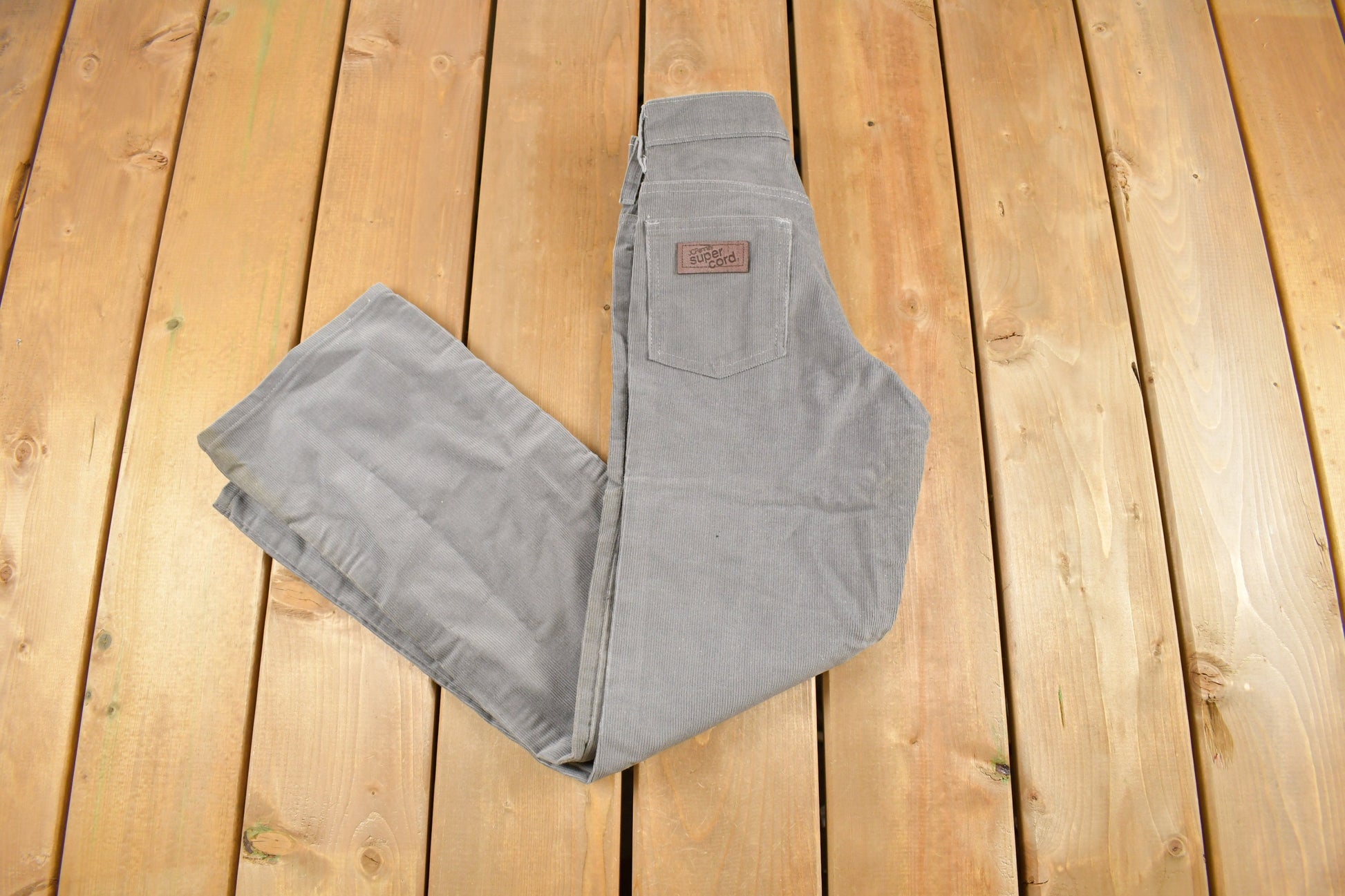 Vintage 1970s JC Penney Super Cord Corduroy Pants Size 25 x 26