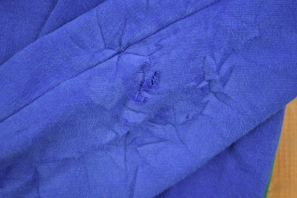 Vintage Chaps Ralph Lauren Colour Block V Neck Sweatshirt 1990's