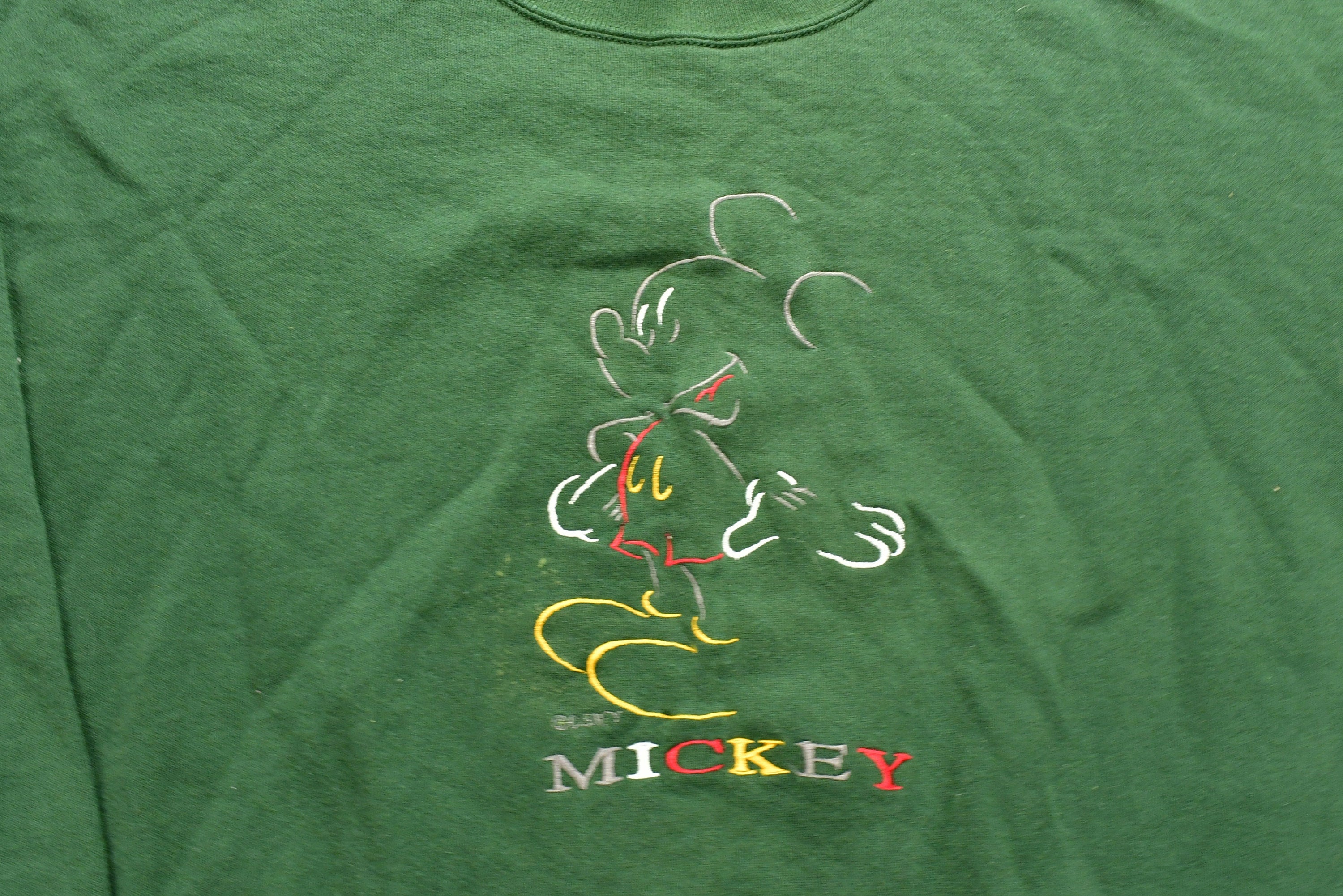 Vintage 1990s Mickey Unlimited Embroidered Crewneck