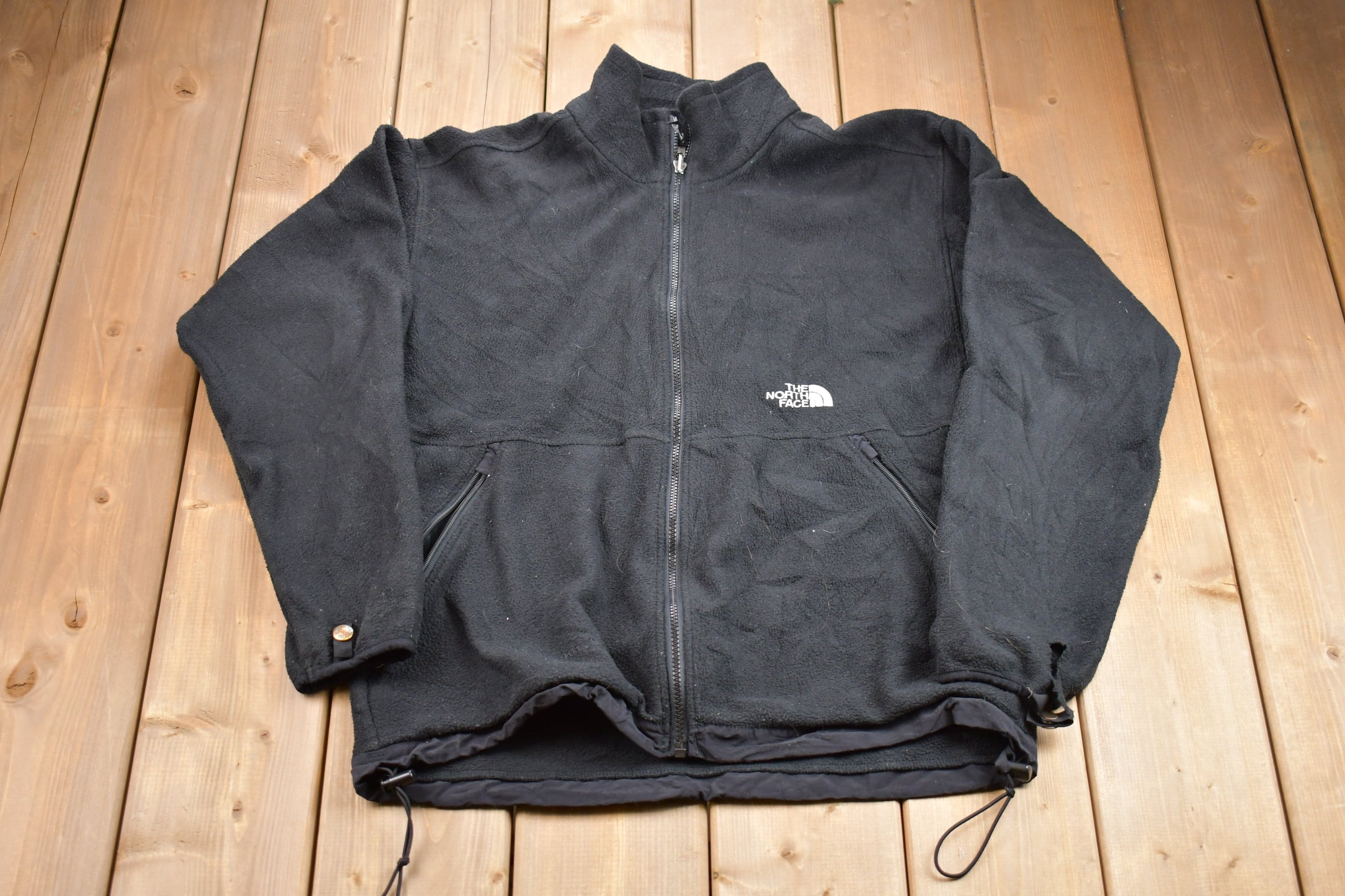 Vintage 1990s The North Face Full Zip Fleece Sweater