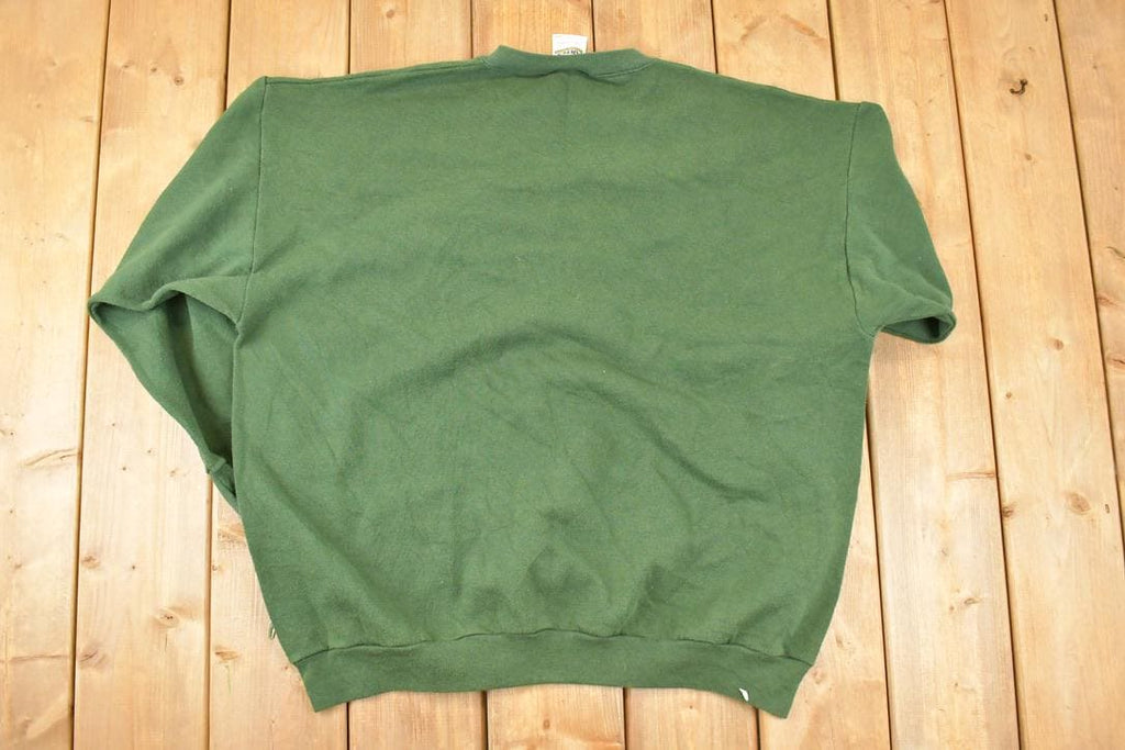 Vintage 1990s Nacogdoches Texas Embroidered Crewneck Sweatshirt Men's XL