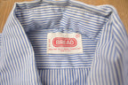 Vintage 1980s Bread Striped Button Up Shirt