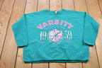 Vintage 1990s Varsity Sports League Crewneck Sweatshirt