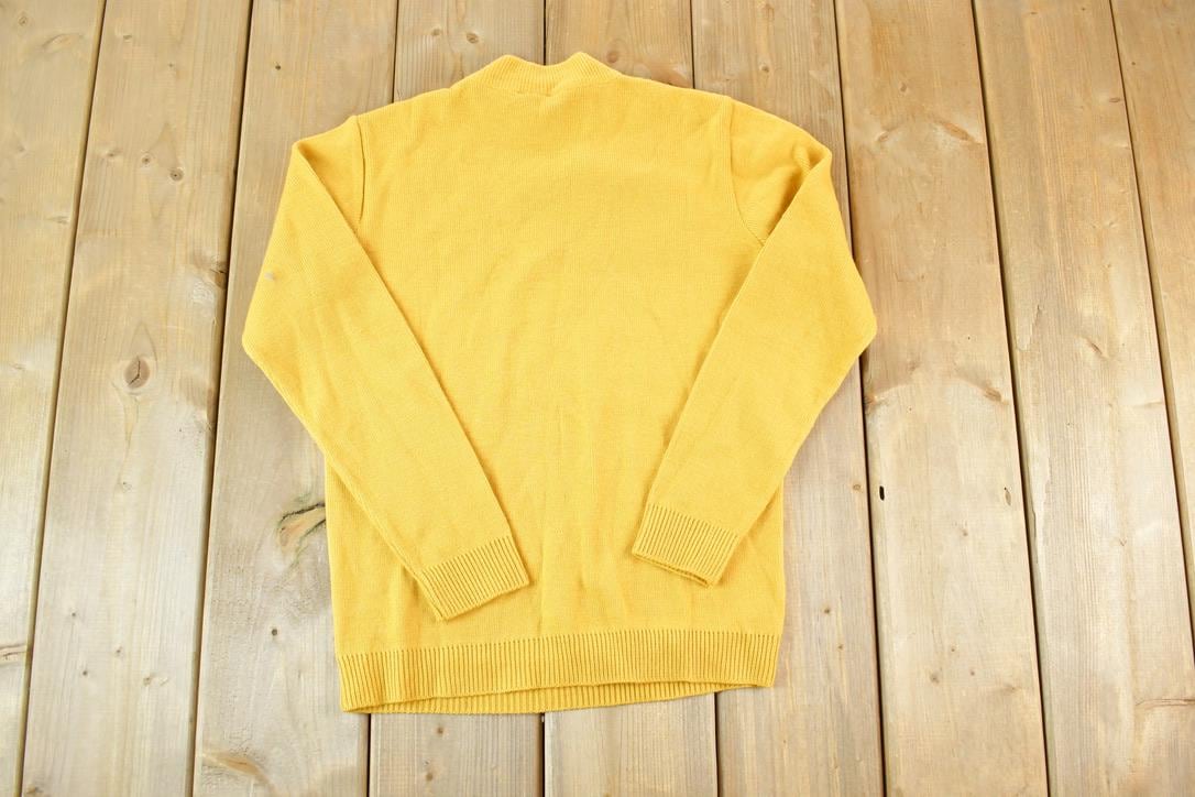 Vintage 1960s Marien Knit Abstract Pattern Crewneck Sweater