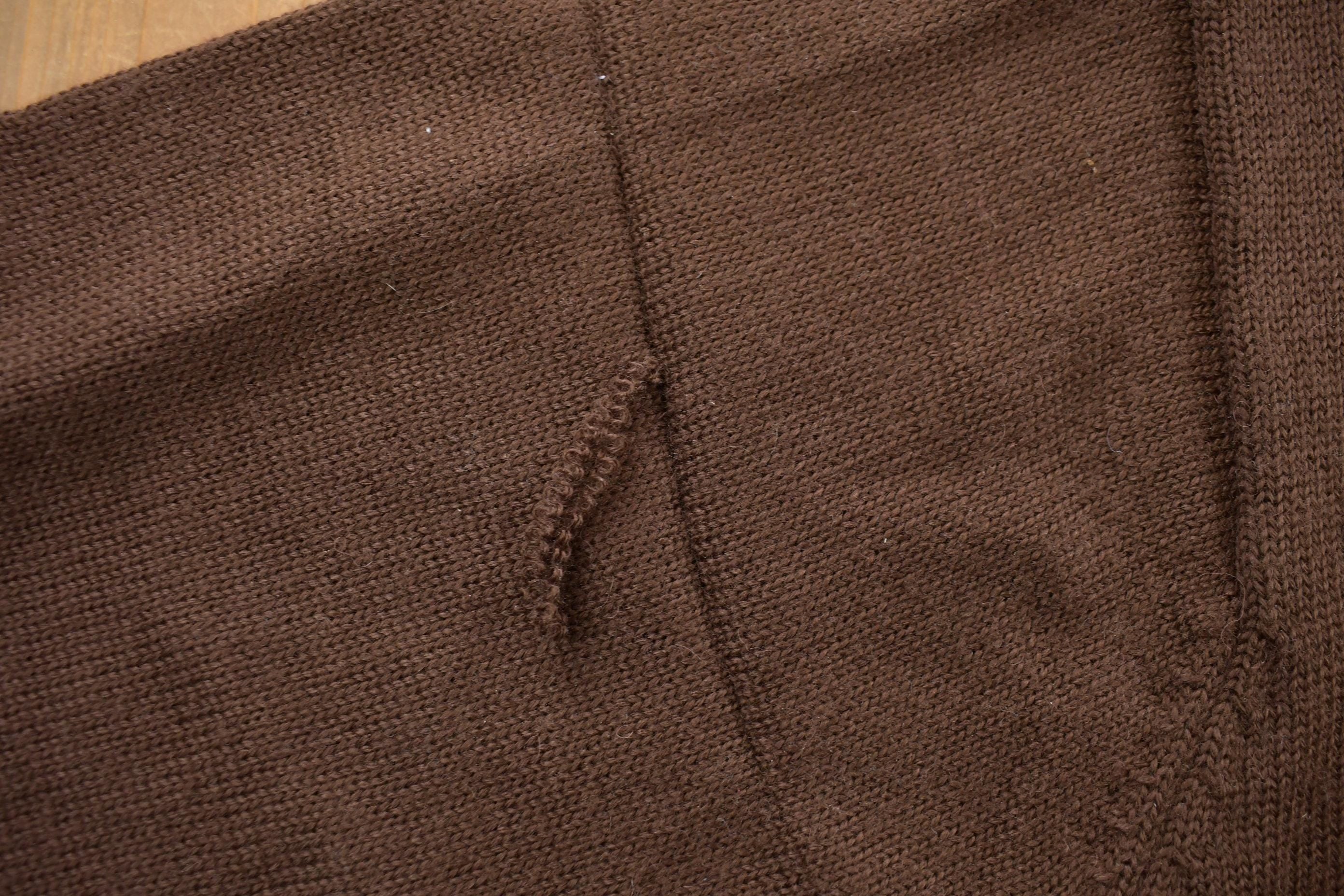 Vintage 1990s Fred Thomas Knit Abstract Mock Neck Sweater