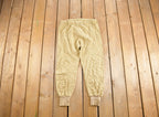 Vintage 1990s Cream Insulated Snow Pants Size L