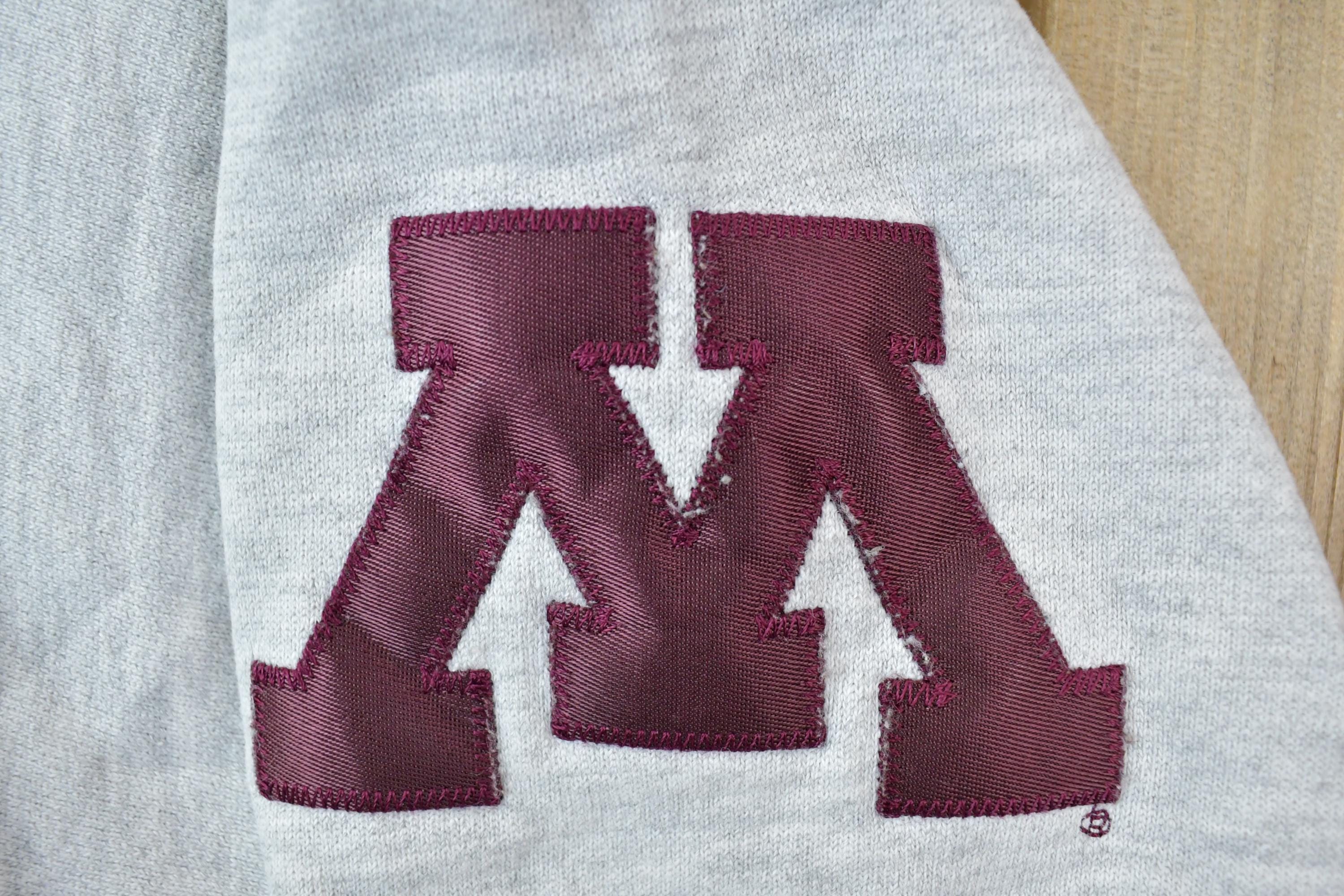 Vintage 1990s Champion Premium Reverse Weave Minnesota Hoodie Sweatshirt