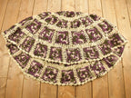 Vintage Crochet Knitted Button Up Poncho
