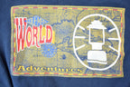 Vintage 1990s Coleman World Adventures Crewneck Sweatshirt