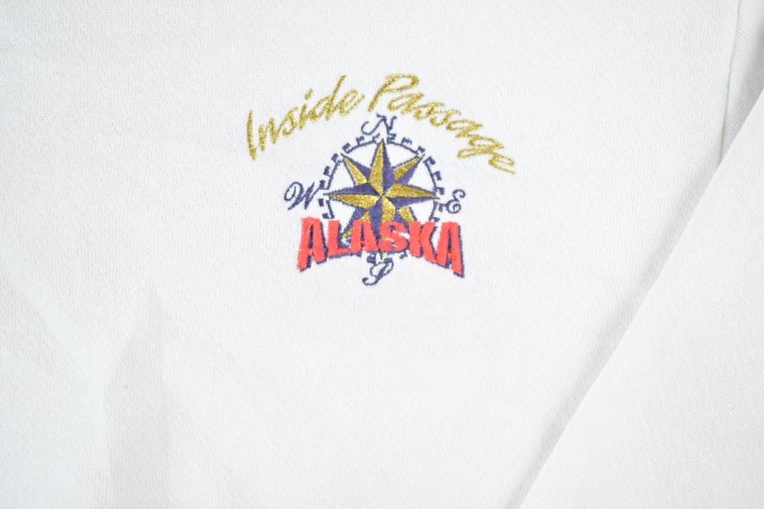 Vintage 1990s Inside Passage Alaska Crewneck Sweatshirt