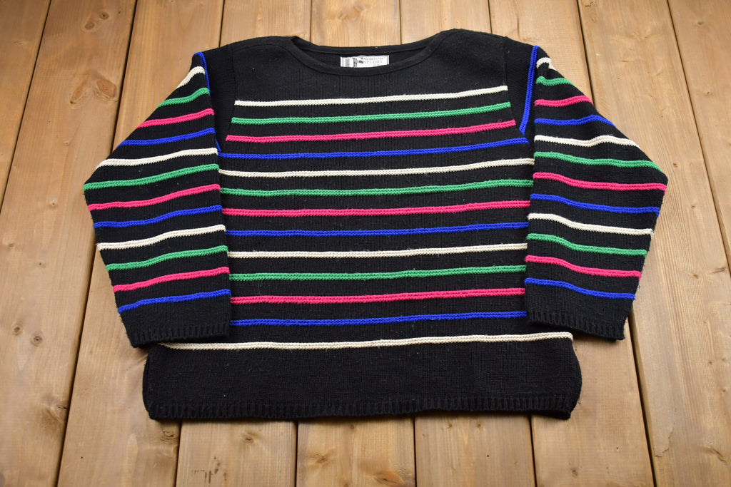 Vintage 1990s Norton Studio Made In USA Knitted Sweater