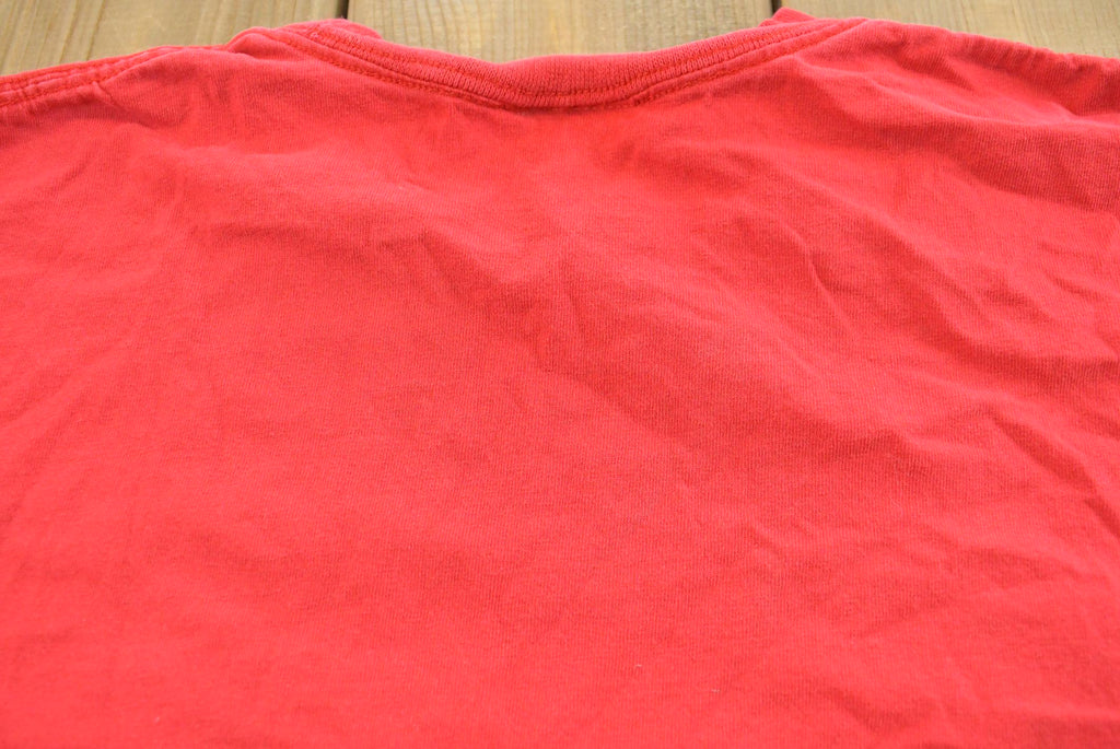 Vintage Y2K Ohio State Nike Team Center Check Long Sleeve Collegiate Shirt Men's L / NCAA College Sellout / 00s OSU / 2000s Buckeyes