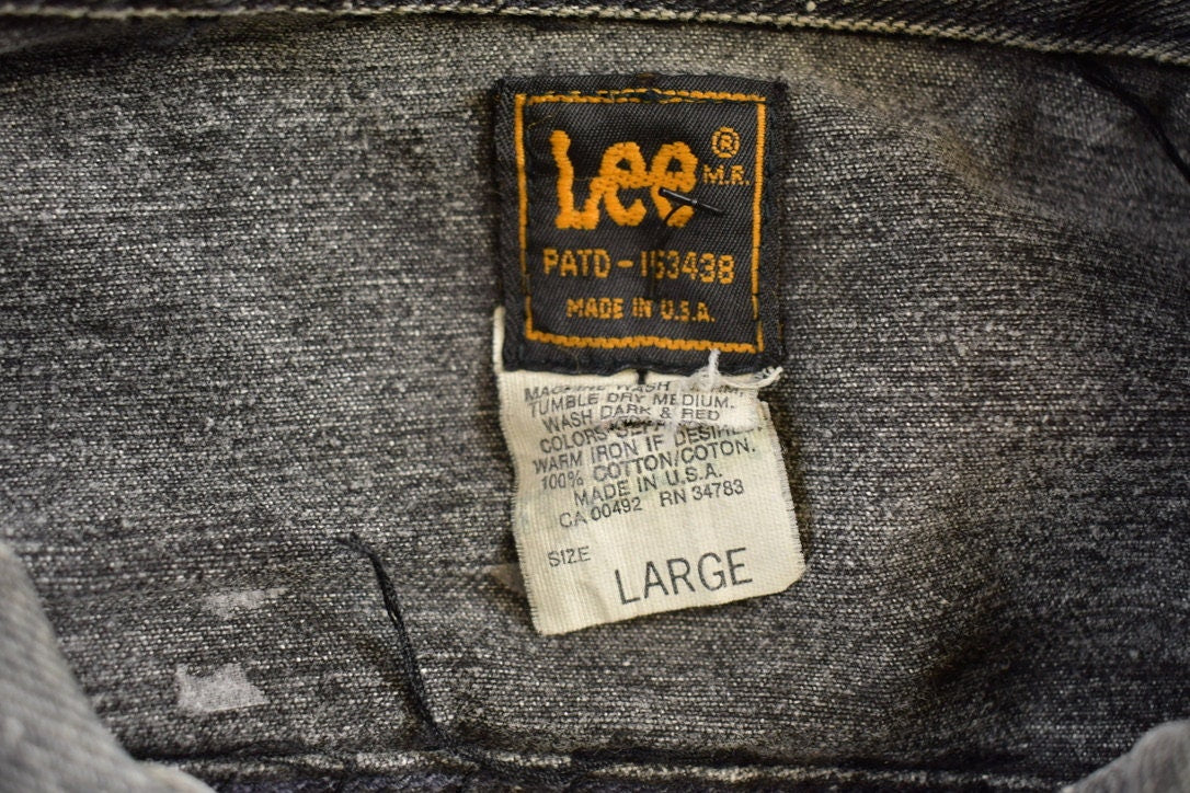 Vintage 1990s Lee Custom Nirvana Vest