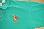 Vintage 1990s The Disney Store Tigger Embroidered Polo T-Shirt