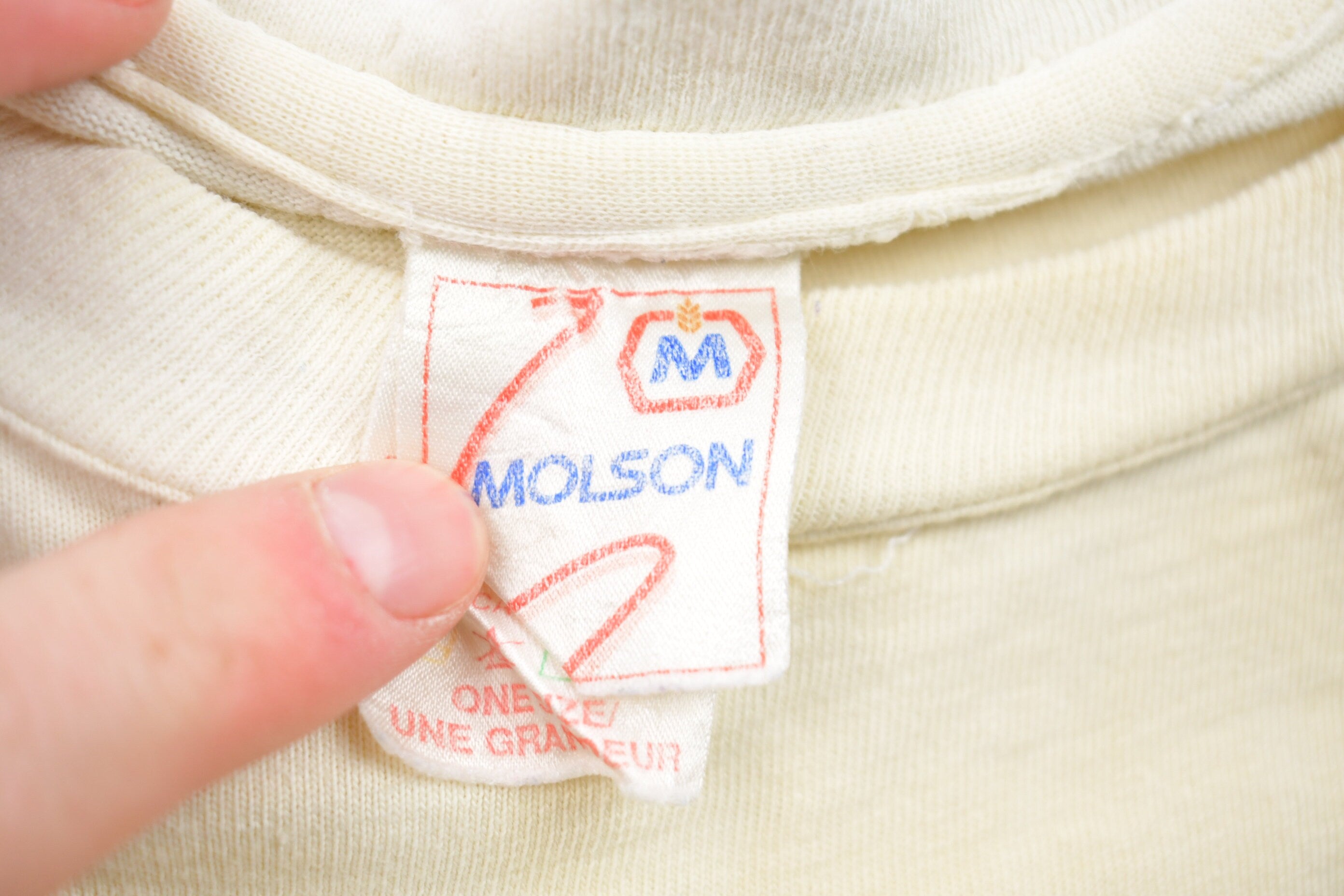 Vintage 1990s Molson Special Beer Graphic T-Shirt