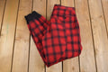 1950s True Vintage Woolrich Plaid Trousers Size 32 x 30