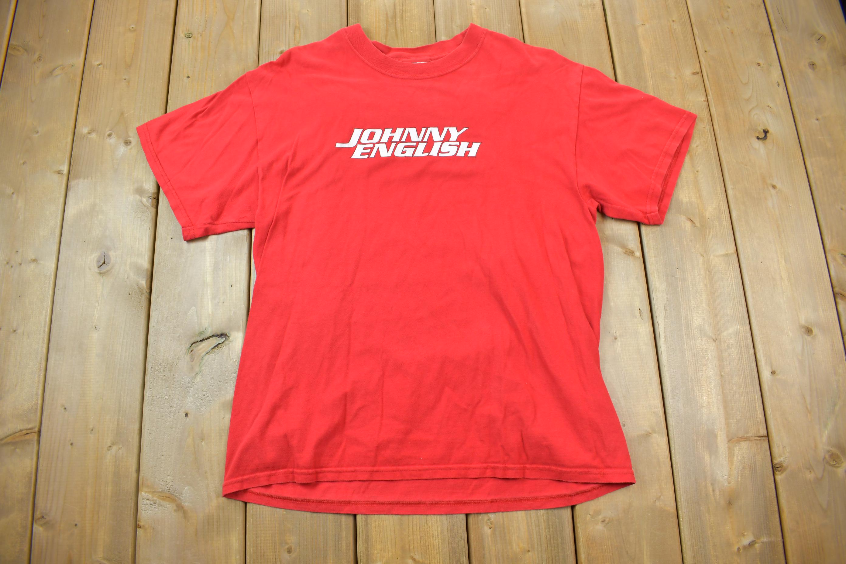 Vintage 2003 Johnny English Graphic T-Shirt
