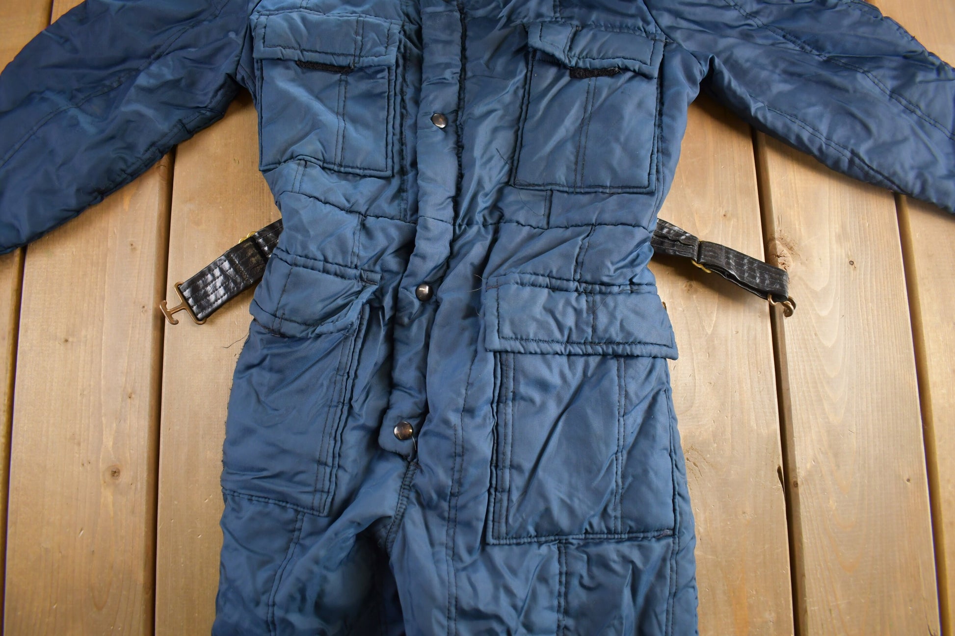 Vintage 1970s Walls Blizzard Pruf Jumpsuit Size 30x25