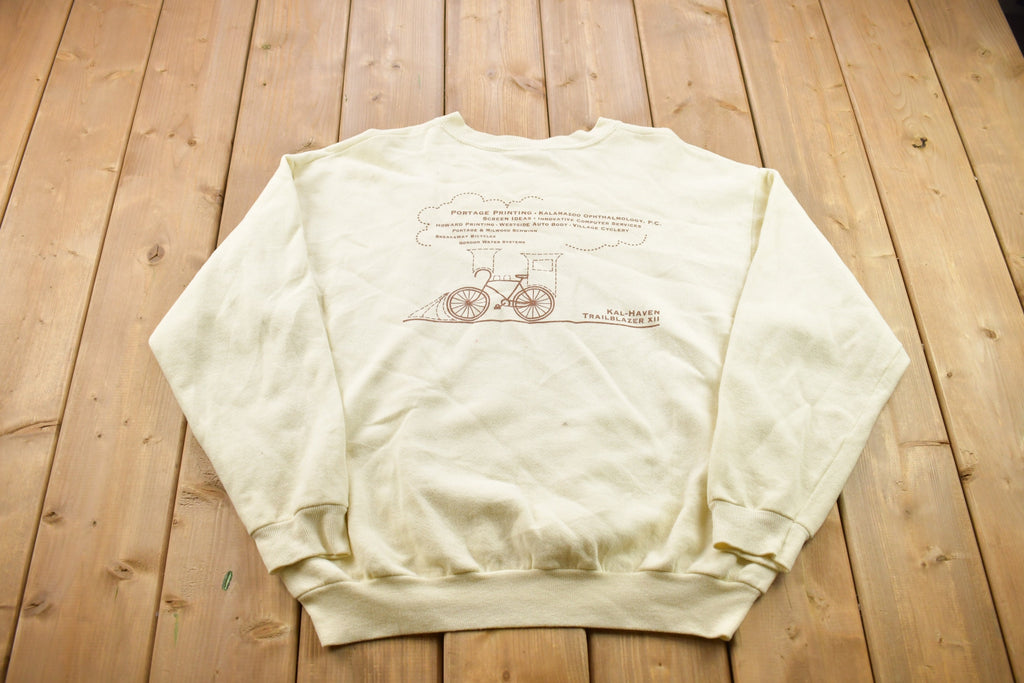 Vintage 1990s Kal Haven Trailblazer Crewneck Sweatshirt
