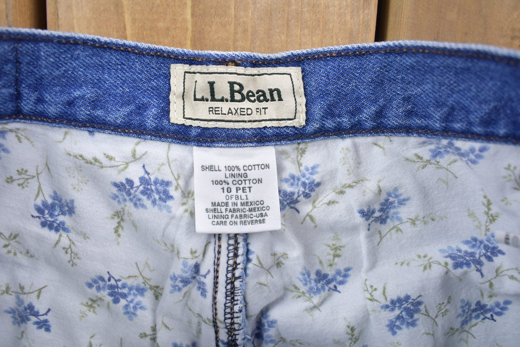 Vintage 1990s L.L Bean Light Wash Denim Jeans 30 x 27