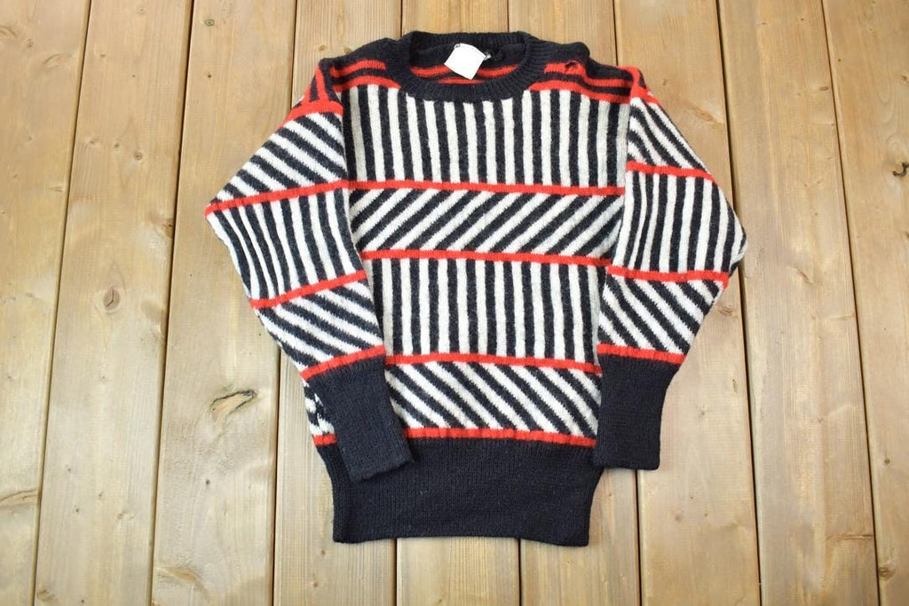 Vintage 1990s 100% Wool Knit Sweater