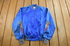 Vintage 1970s Guam USA Korean Sukajan Bomber Jacket