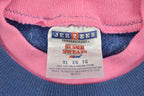 Vintage 1990s Heart Patchwork Cute Crewneck