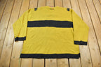 Vintage Y2K Deadstock Nike Winnipeg Falcons Canada Knit Crewneck Sweater