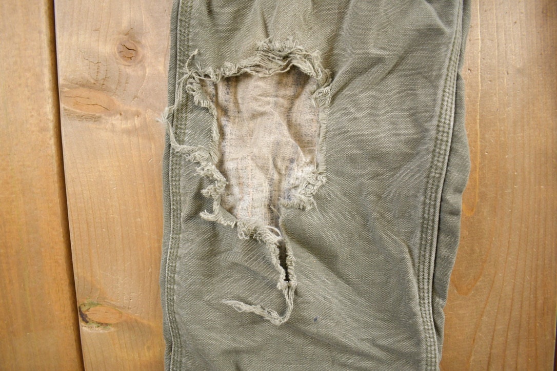 Vintage 1990s Carhartt Blanket Lined Work Pants Size 34x32