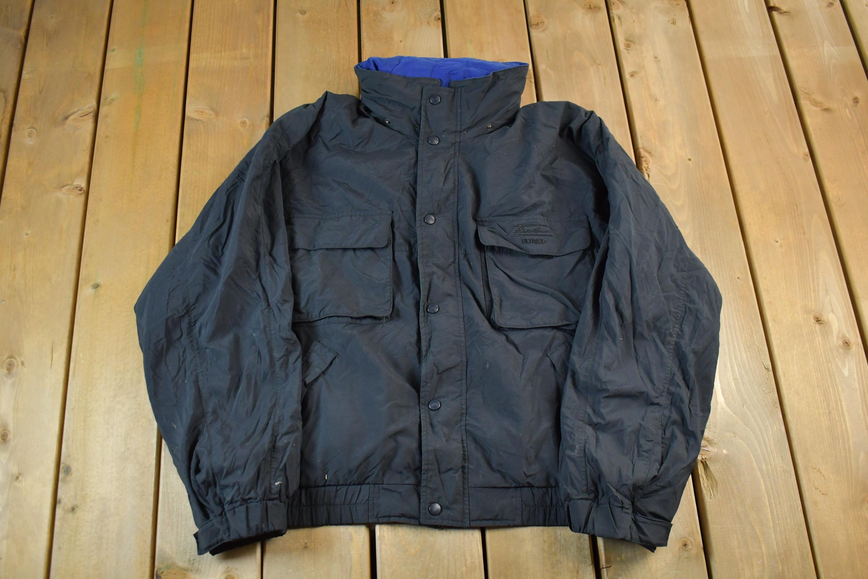 Vintage 1990s Eddie Bauer Windbreaker Jacket Men's Large