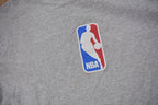 Vintage 1990s NBA Logo Graphic Long Sleeve T-Shirt Made In USA