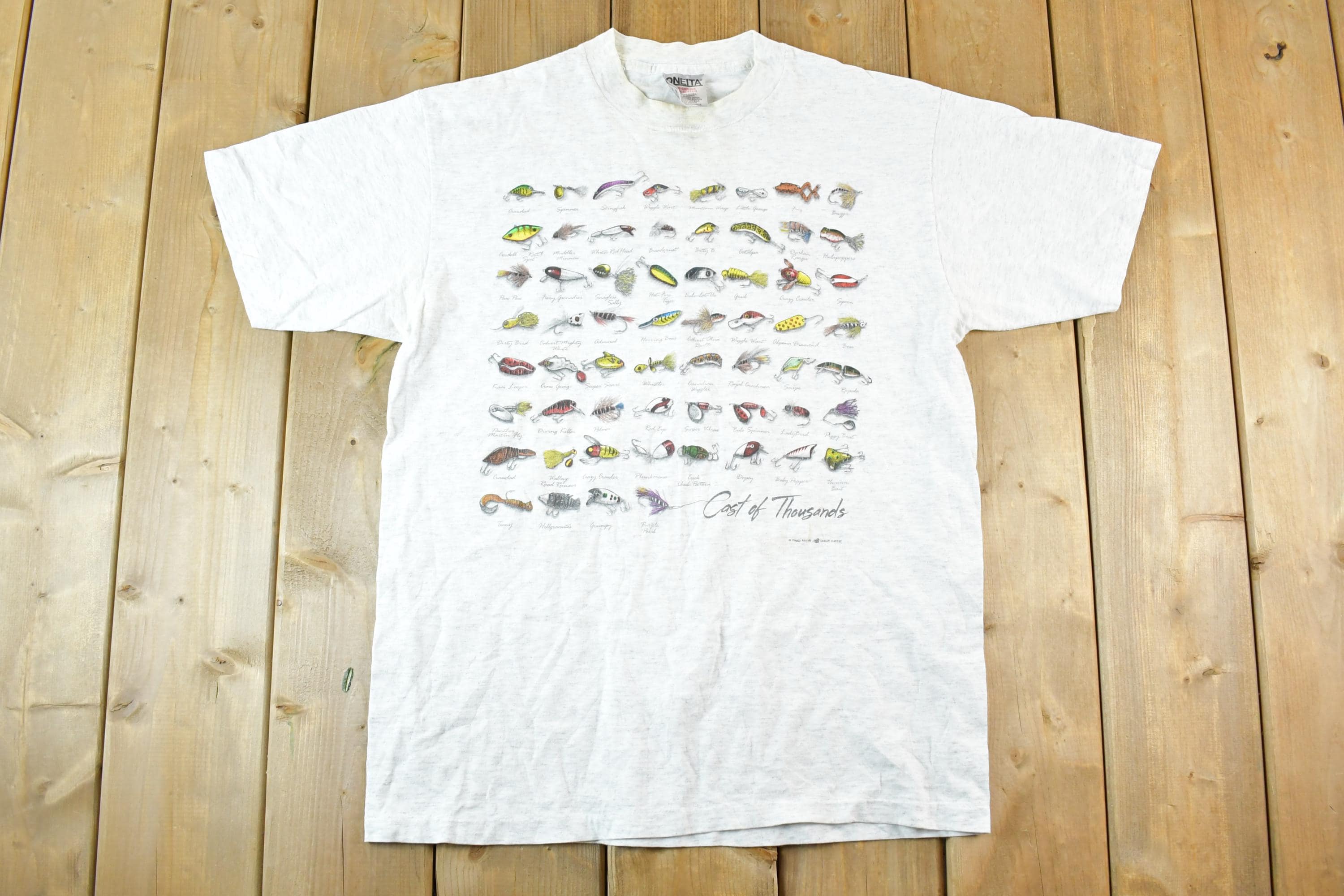 Vintage 1990s Cast Of Thousands Souvenir Luer T-Shirt Mens L
